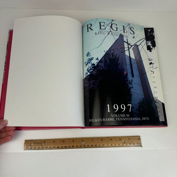 Vtg 1997 Kings College Wilkes Barre PA Pennsylvania Regis Yearbook 50 Year Anniv - Picture 9 of 14